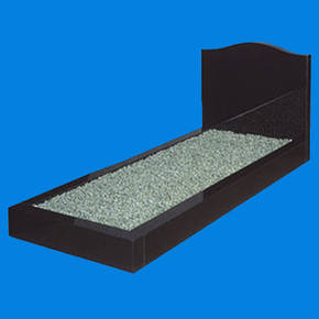 Single Plot Kerb Set Black